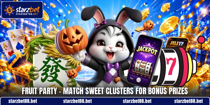 Fruit Party - Match Sweet Clusters For Bonus Prizes