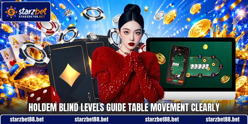 Holdem blind levels guide table movement clearly