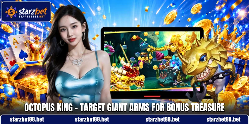 Octopus King - Target Giant Arms For Bonus Treasure