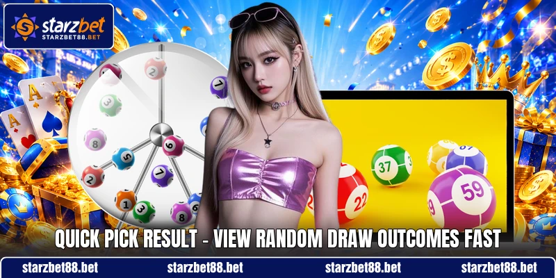 Quick Pick Result - View Random Draw Outcomes Fast