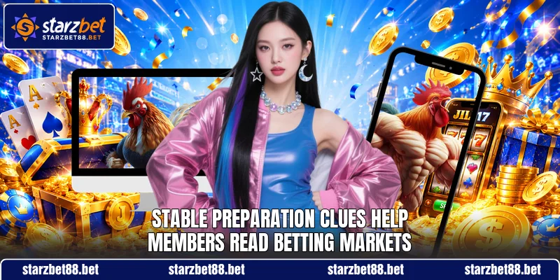 Stable preparation clues help members read betting markets