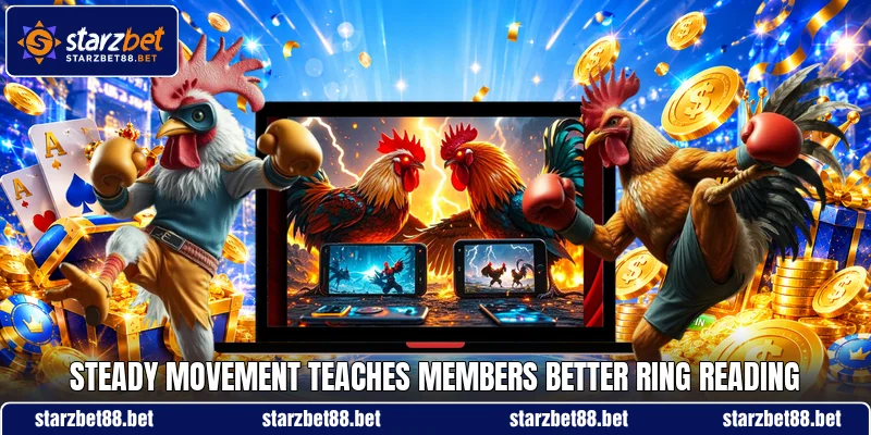 Steady movement teaches members better ring reading