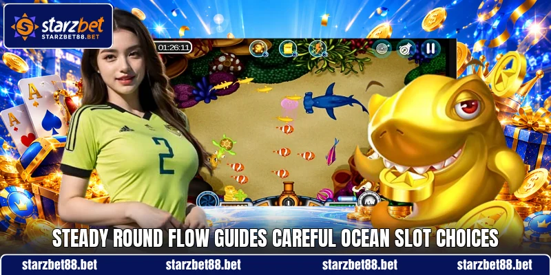 Steady round flow guides careful ocean slot choices Steady round flow guides careful ocean slot choices