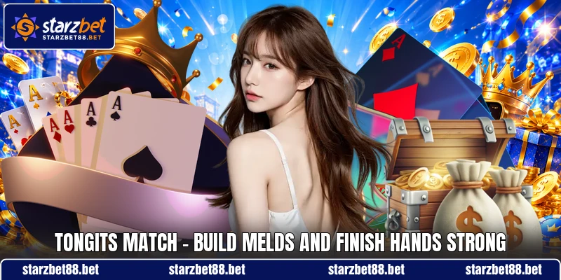 Tongits Match - Build Melds And Finish Hands Strong