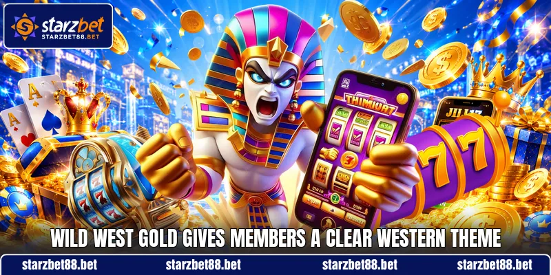 Wild West Gold gives members a clear western theme Wild West Gold gives members a clear western theme